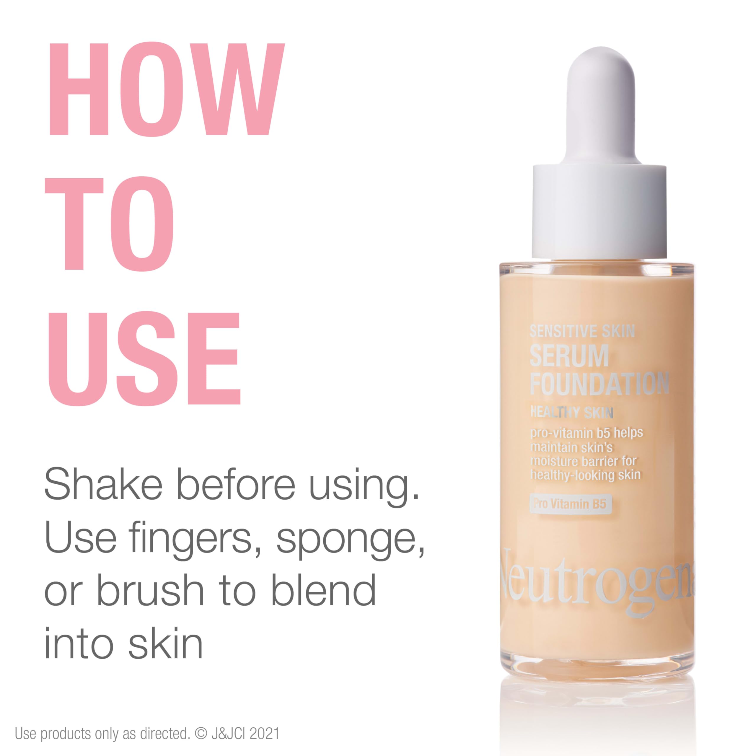 Neutrogena product label and ingredient list highlighting Pro‑Vitamin B5