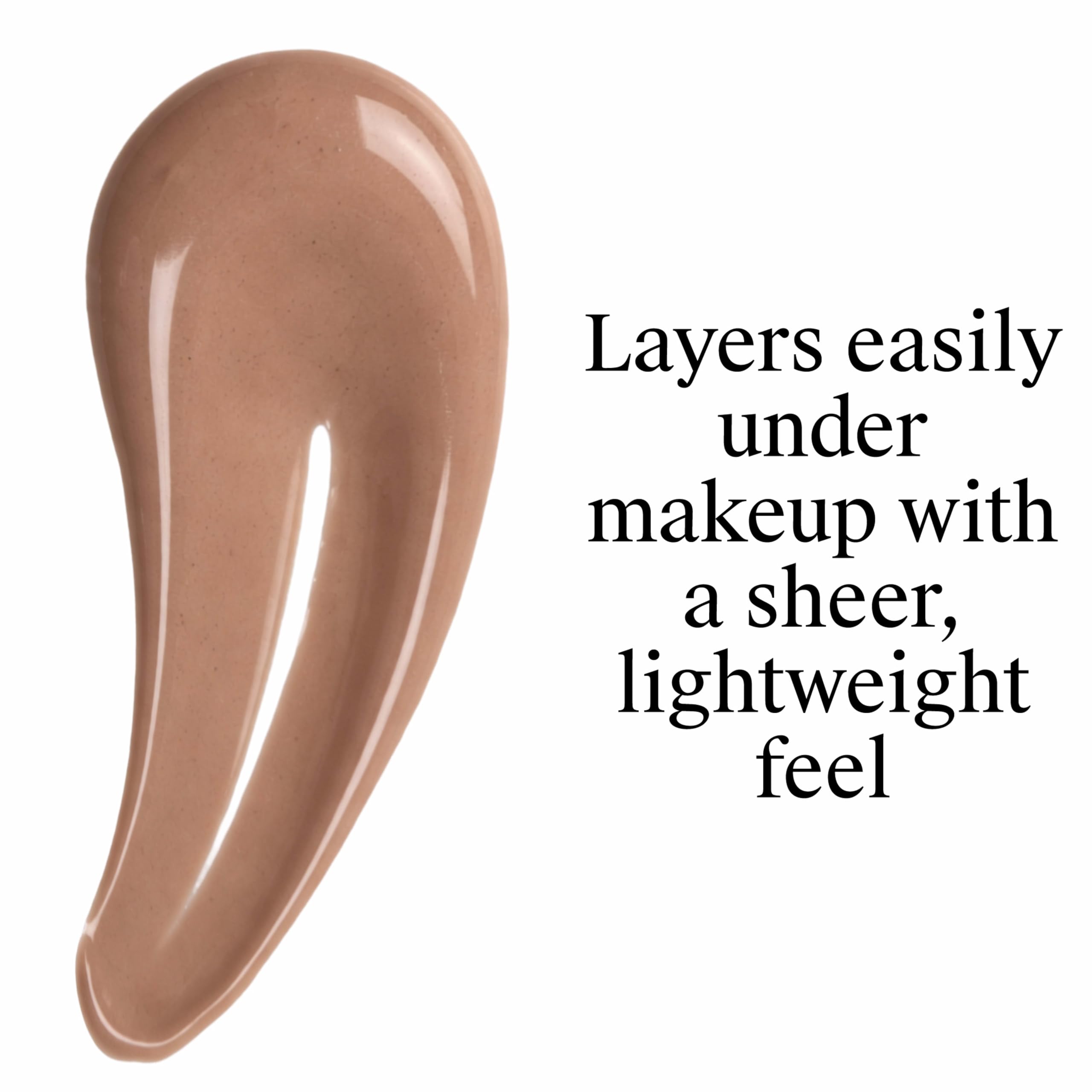 Neutrogena Purescreen dispensed drop highlights mineral formulation benefit