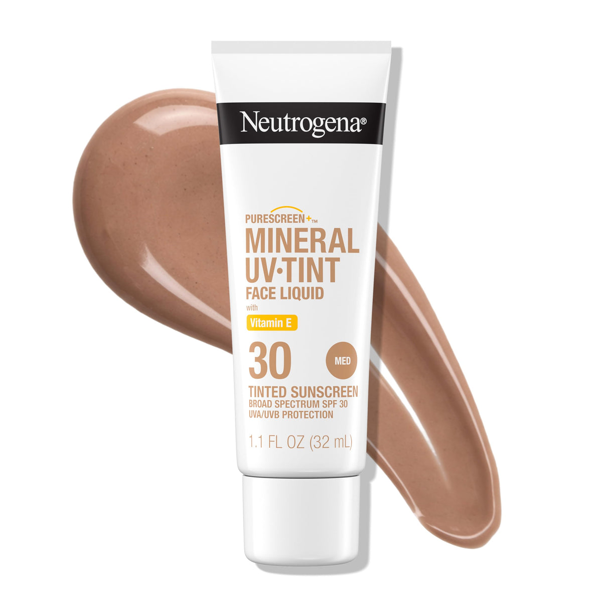 Neutrogena Purescreen front packaging shows SPF 30 protection benefit