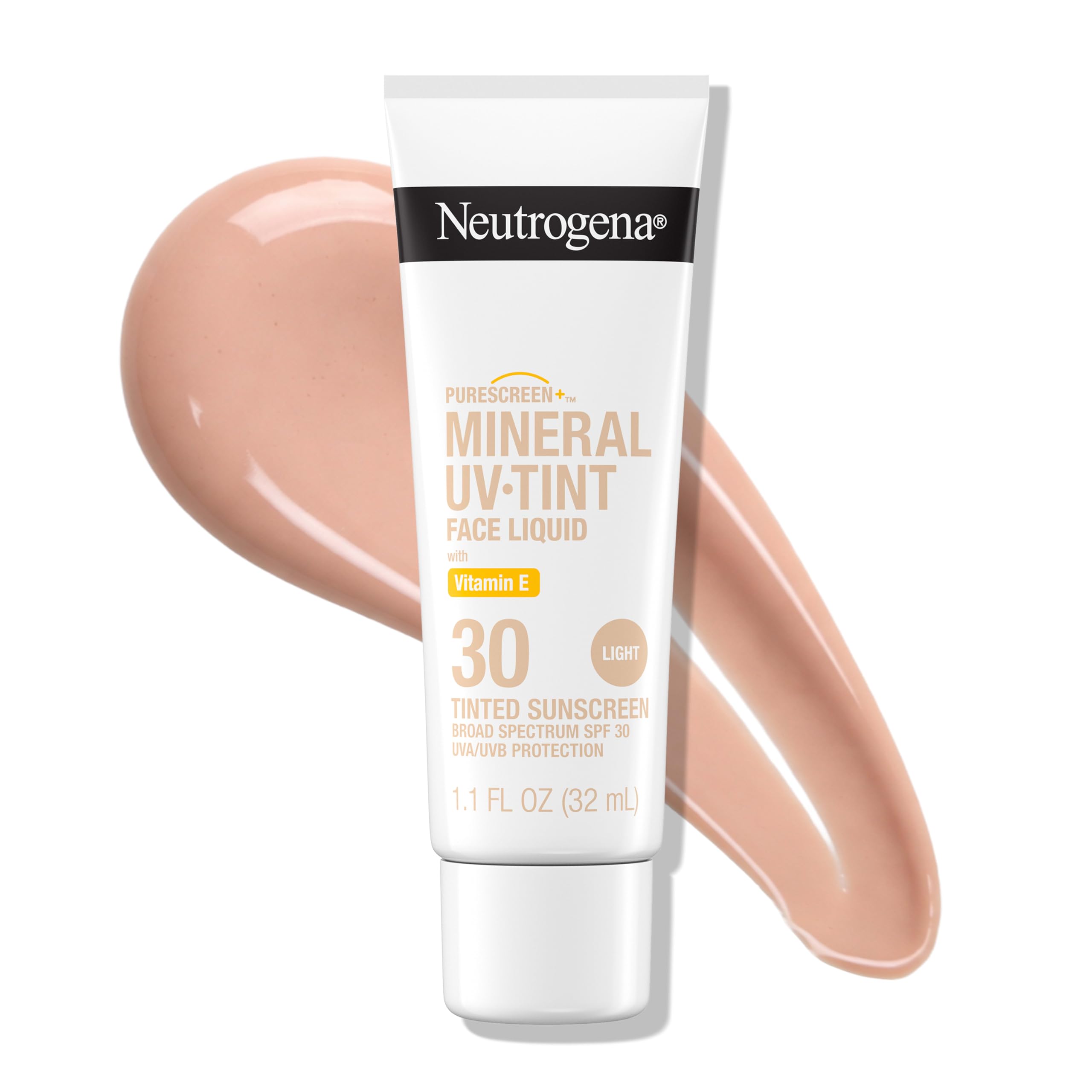 Neutrogena front tube showing compact travel-friendly sunscreen benefits