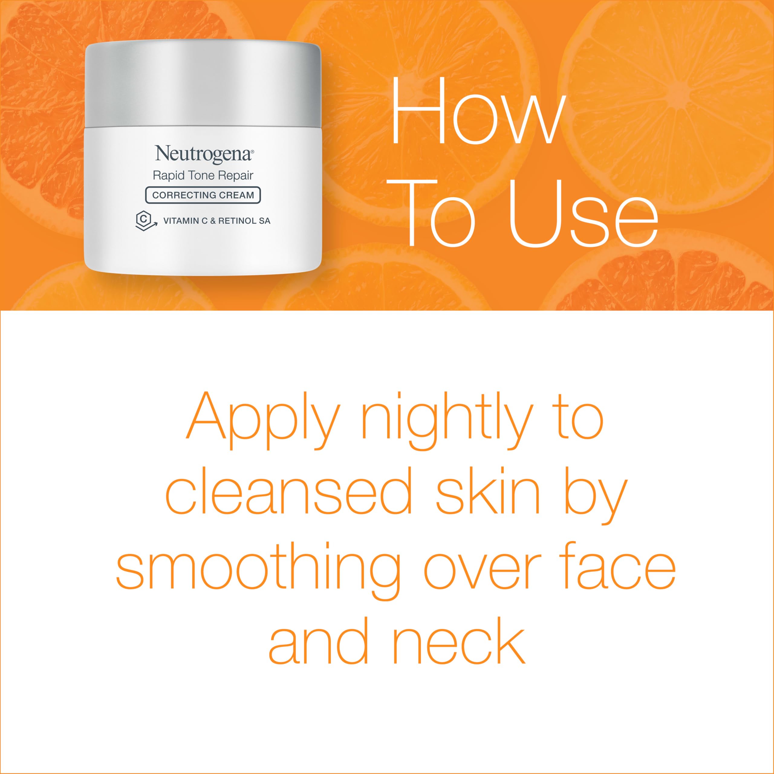 Neutrogena moisturizer on hand demonstrating smooth application and hydration