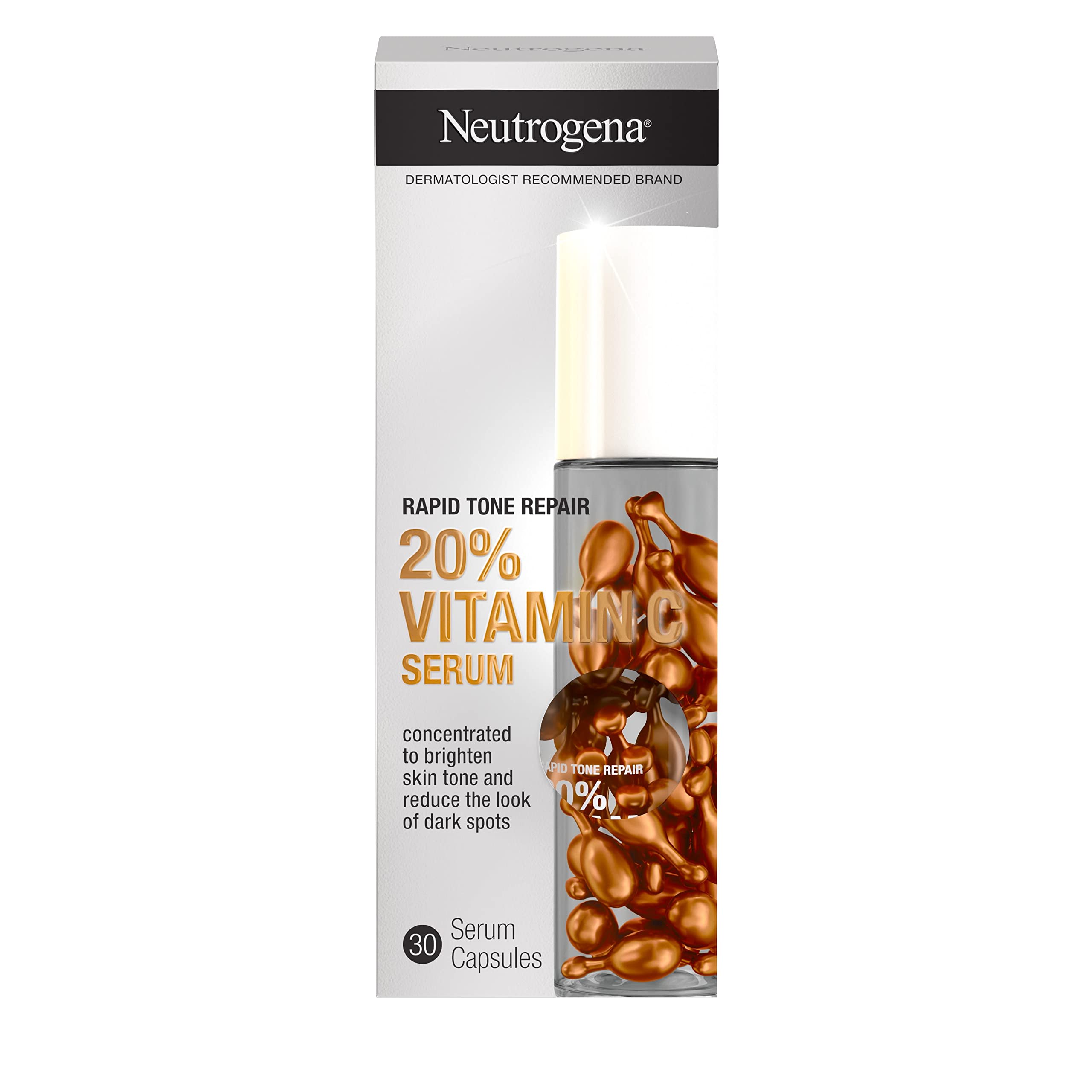 Neutrogena front packaging showing product clarity and convenience