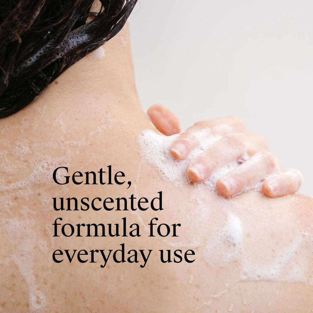 Neutrogena shower scene showing product in use to control body breakouts