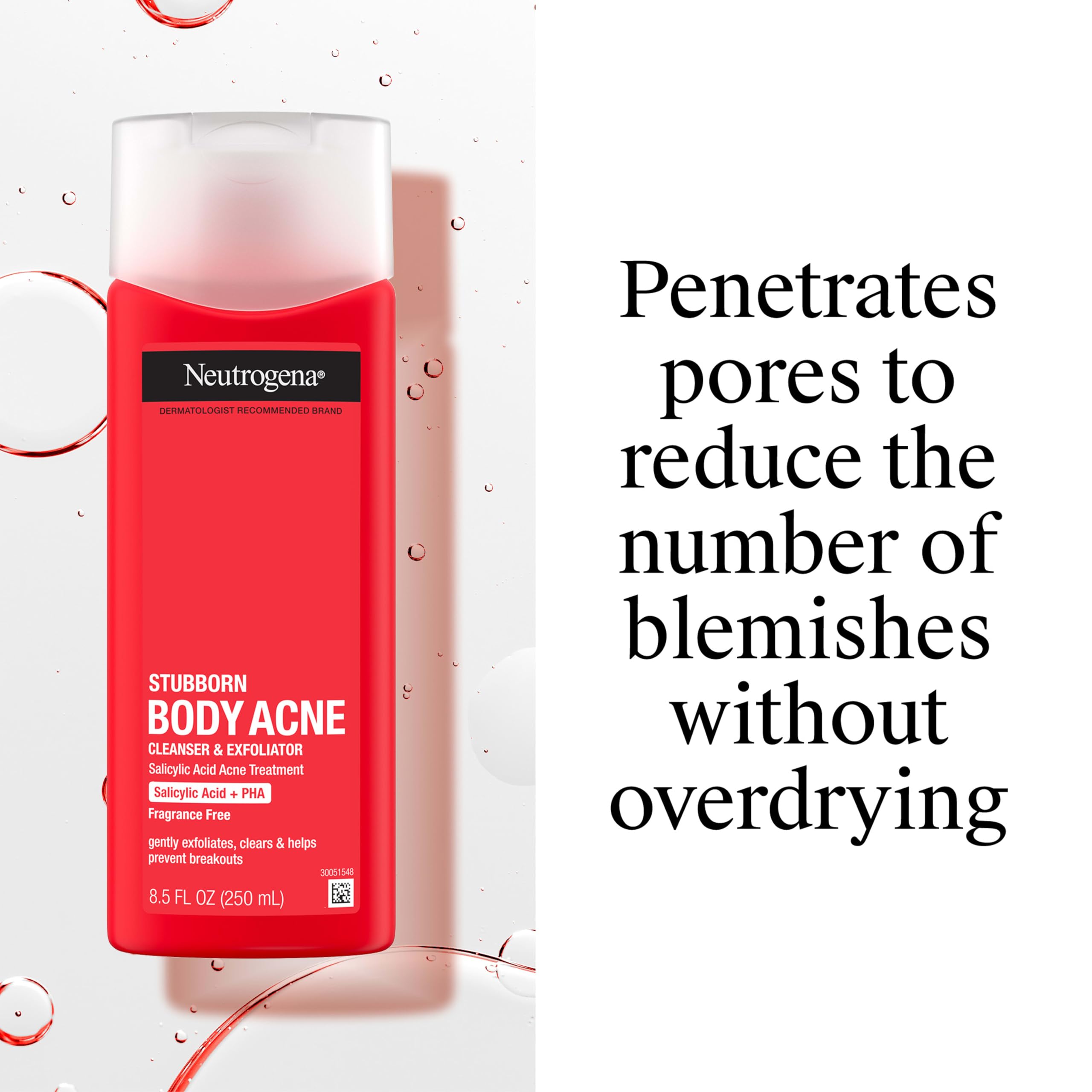 Neutrogena size in hand illustrating compact travel-friendly convenience