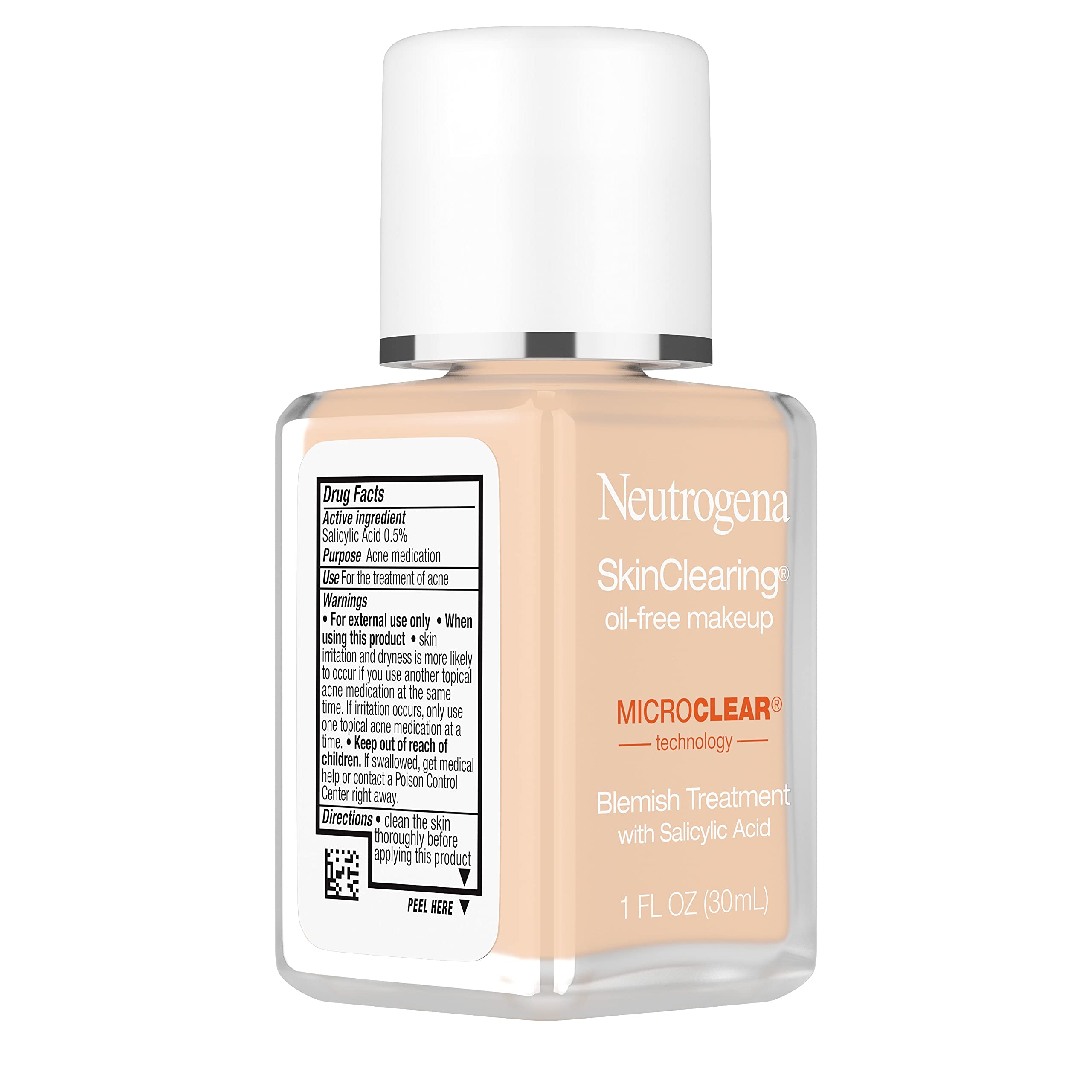 Neutrogena blended product on cheek showing natural even tone benefit