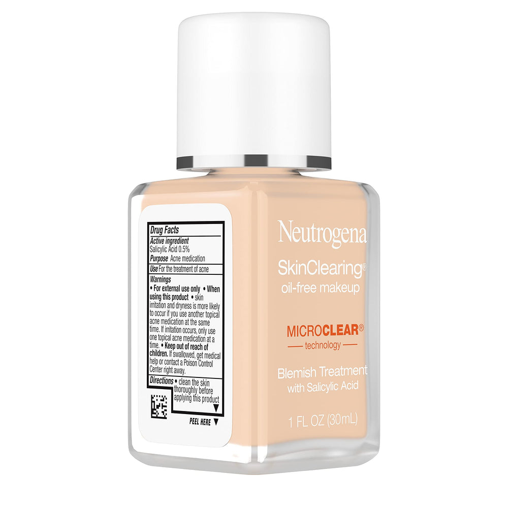 Neutrogena blended product on cheek showing natural even tone benefit