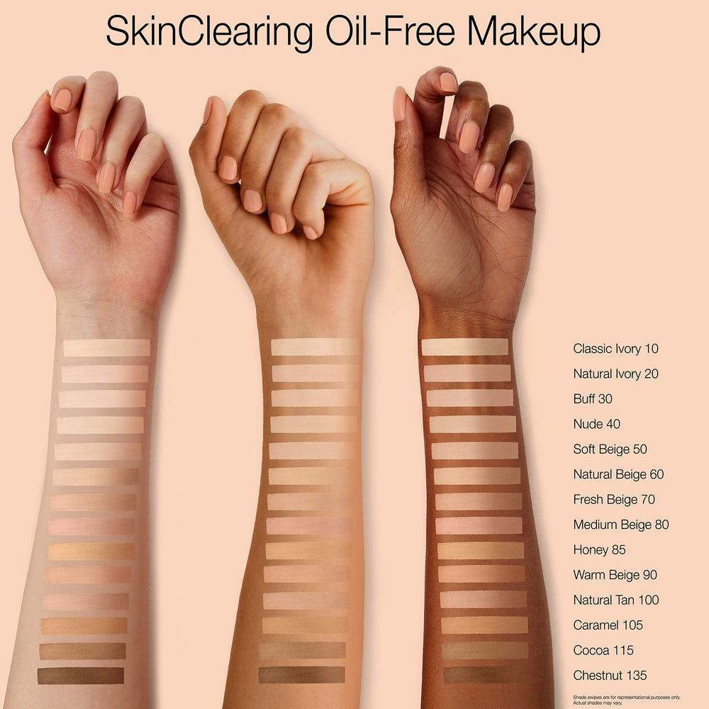 Neutrogena packaging label close-up showing MicroClear and salicylic acid benefit