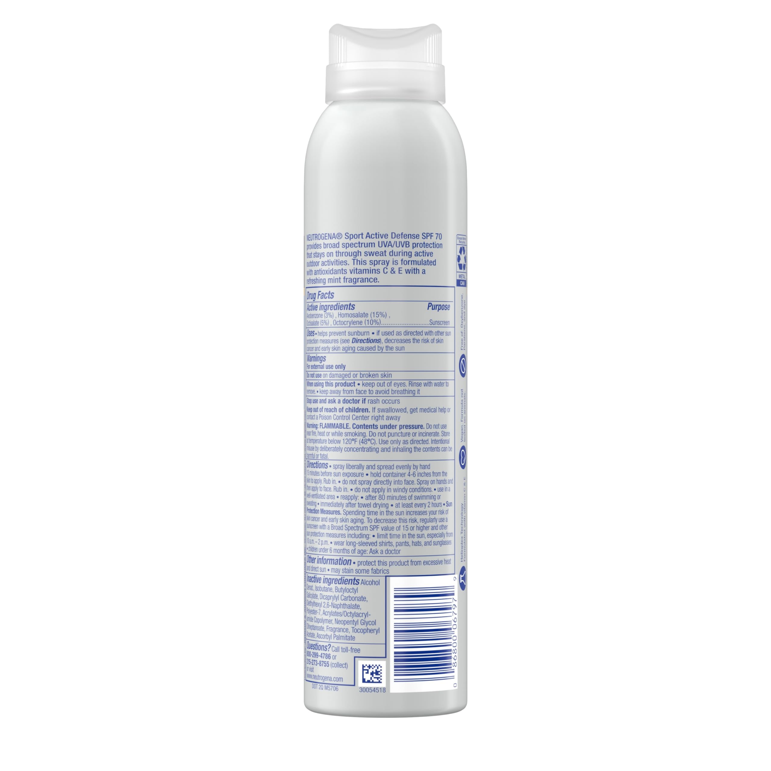 Neutrogena in a beach backpack lifestyle shot showing convenience for outdoor days