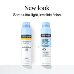 Neutrogena spray nozzle close-up demonstrating even mist coverage benefit