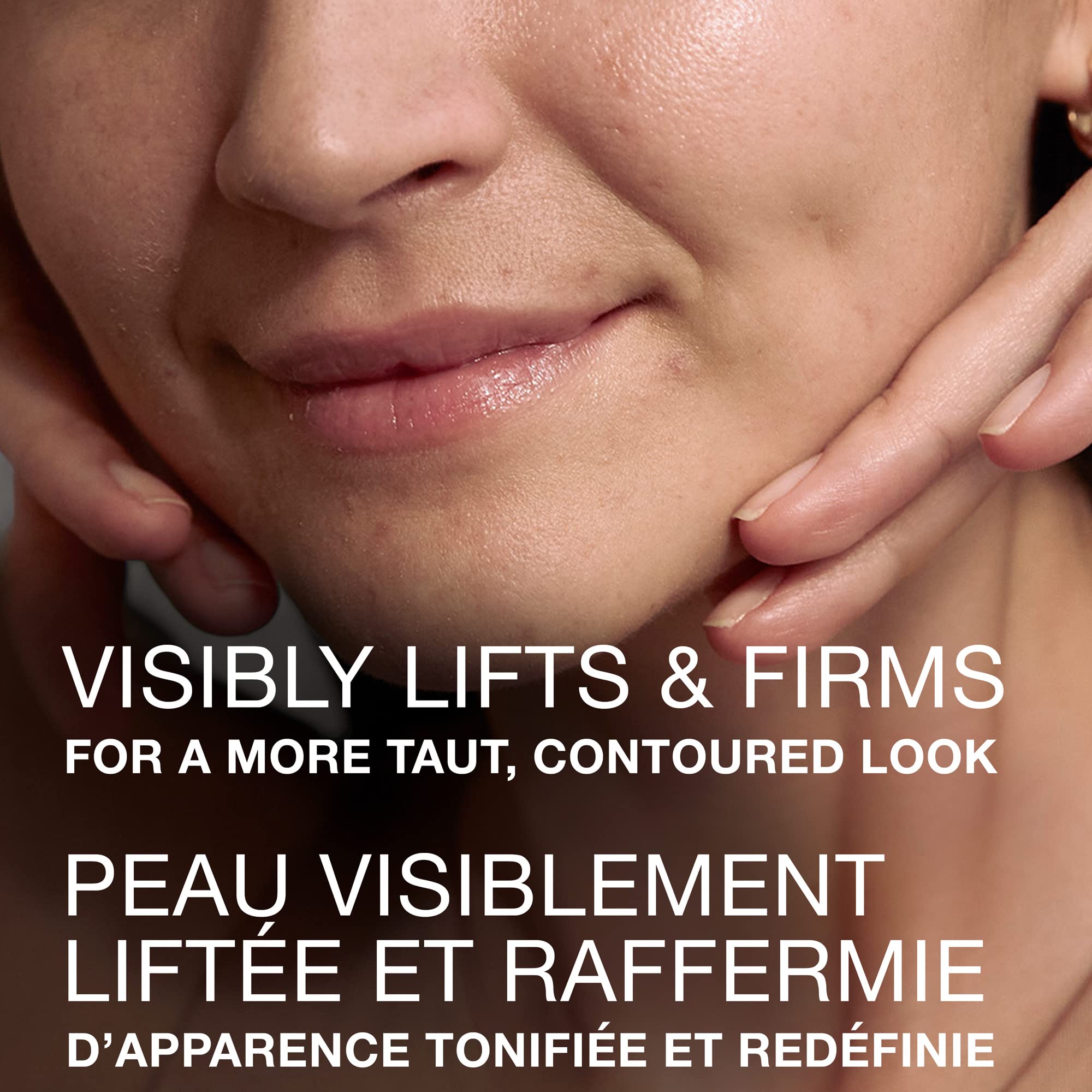 Neutrogena serum droplet on skin, highlights lightweight texture and absorption