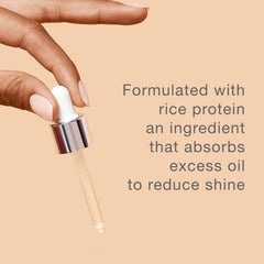 Neutrogena serum texture close-up highlighting lightweight spreadability
