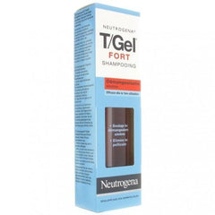 Neutrogena T/Gel strong front packaging showing clear labeling and relief promise