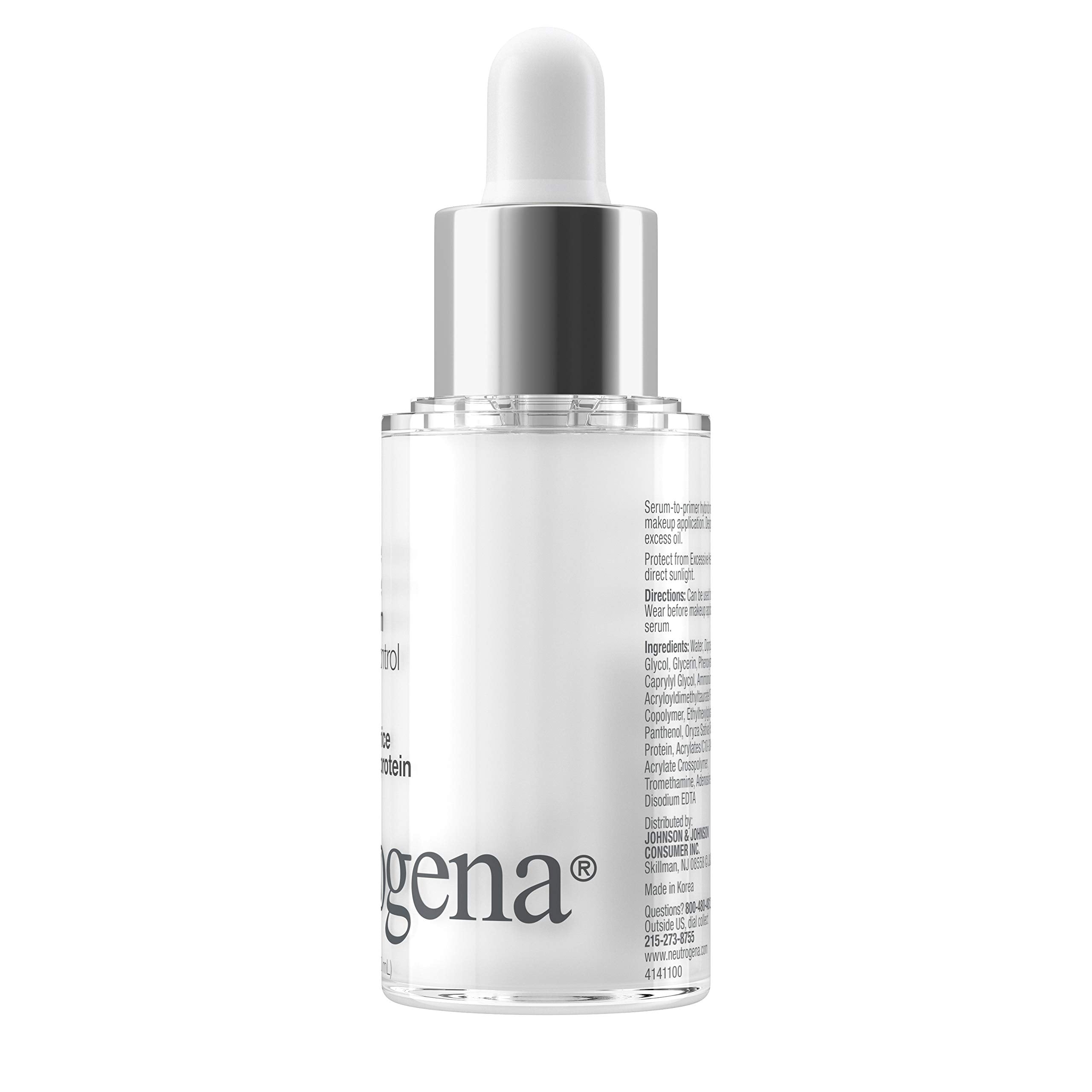 Neutrogena travel-ready bottle flatlay illustrating portability and convenience
