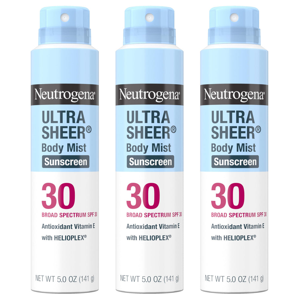 Neutrogena front packaging showing SPF 30 protection and benefits