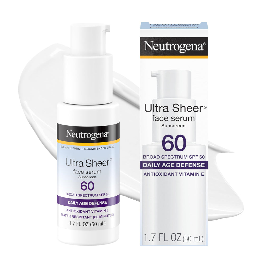 Neutrogena front packaging showing SPF 60 for confident protection