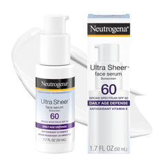 Neutrogena front packaging showing SPF 60 for confident protection
