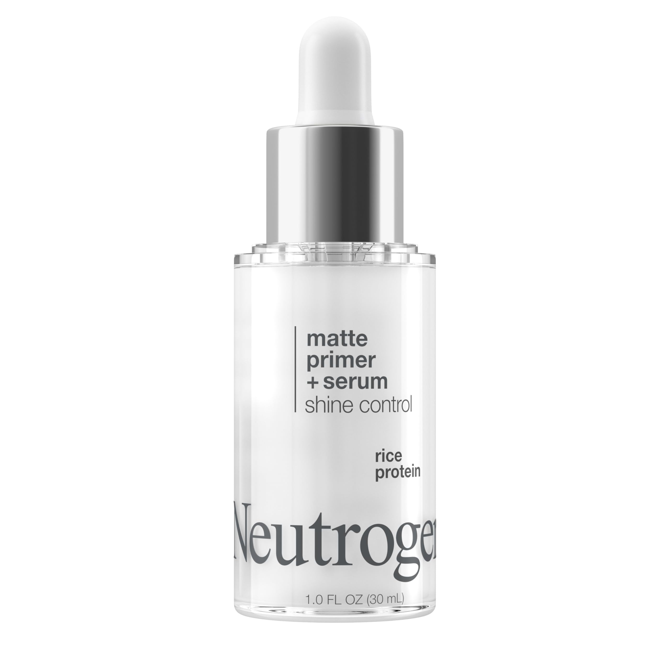 Neutrogena before and after under makeup showing smoother makeup base