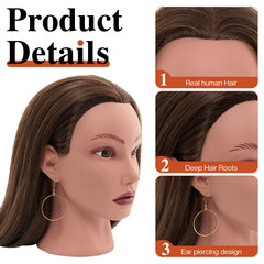 Neverland Beauty & Health close-up of deep hair roots showing secure implantation and reduced shedding