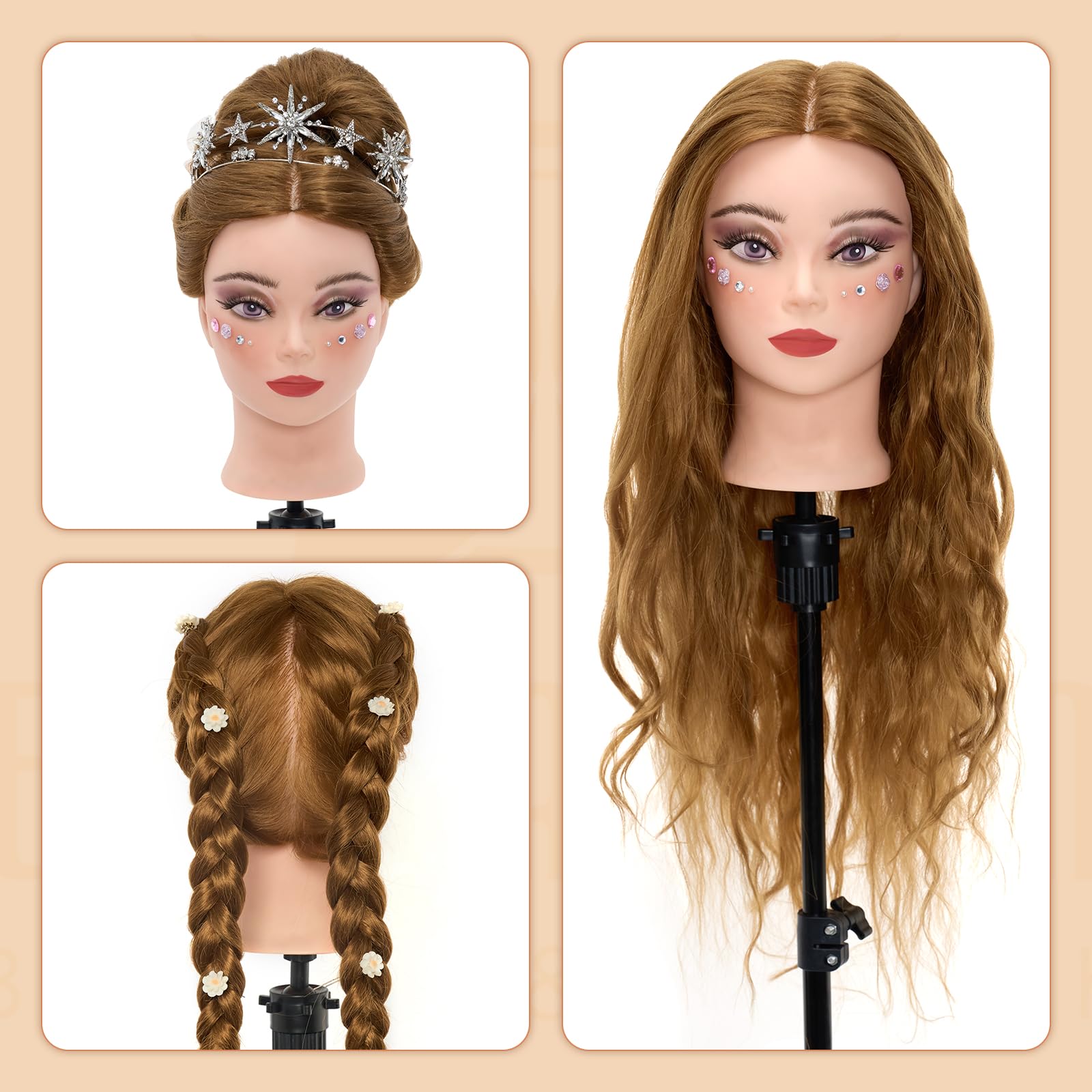 Neverland makeup-ready face surface demonstrating reusable cosmetics practice