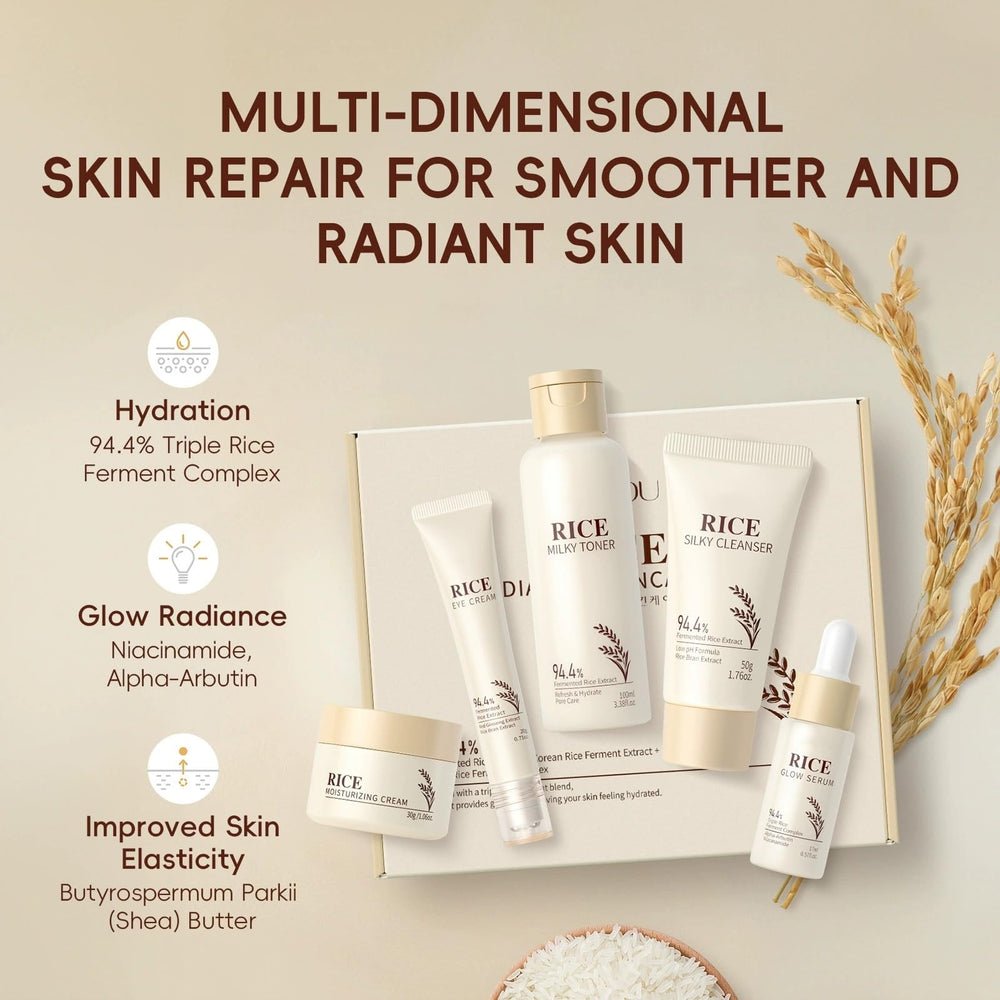 New Cover rice cleanser texture close-up showing gentle foam and hydration benefit