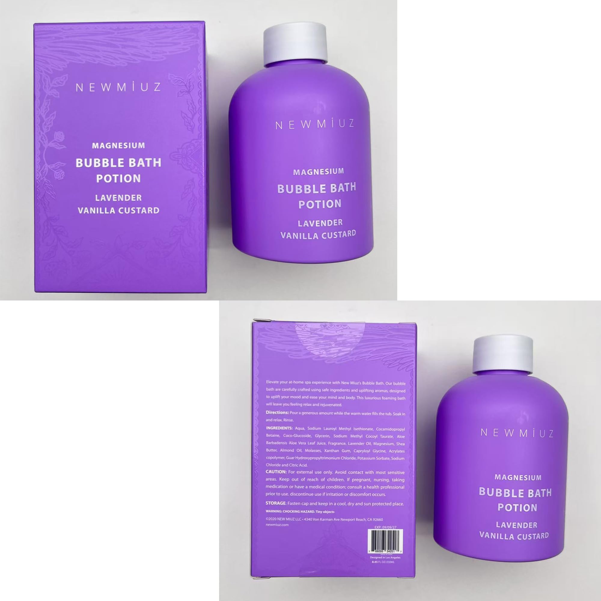 New Miuz bubbles and steam detail illustrating aromatic release and calming benefit