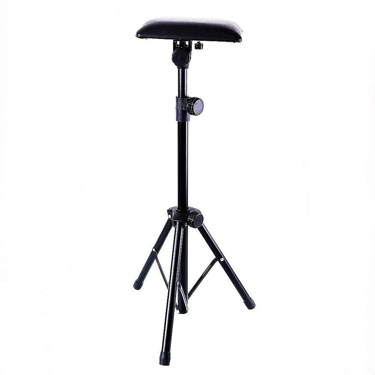 new star tattoo front view of armrest stand showing stable support