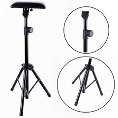 new star tattoo tripod base with rubber tips for non-slip stability