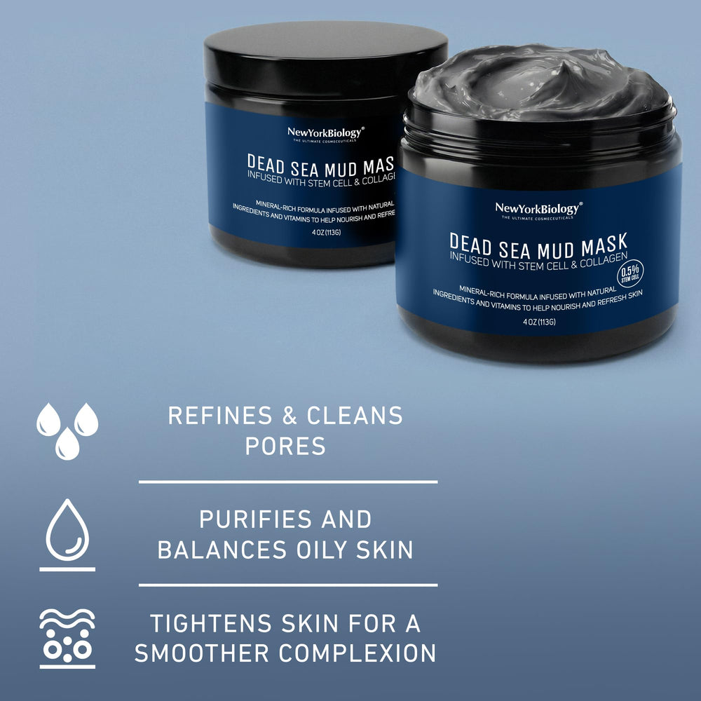 New York Biology applied on face demonstrating deep-cleansing benefit