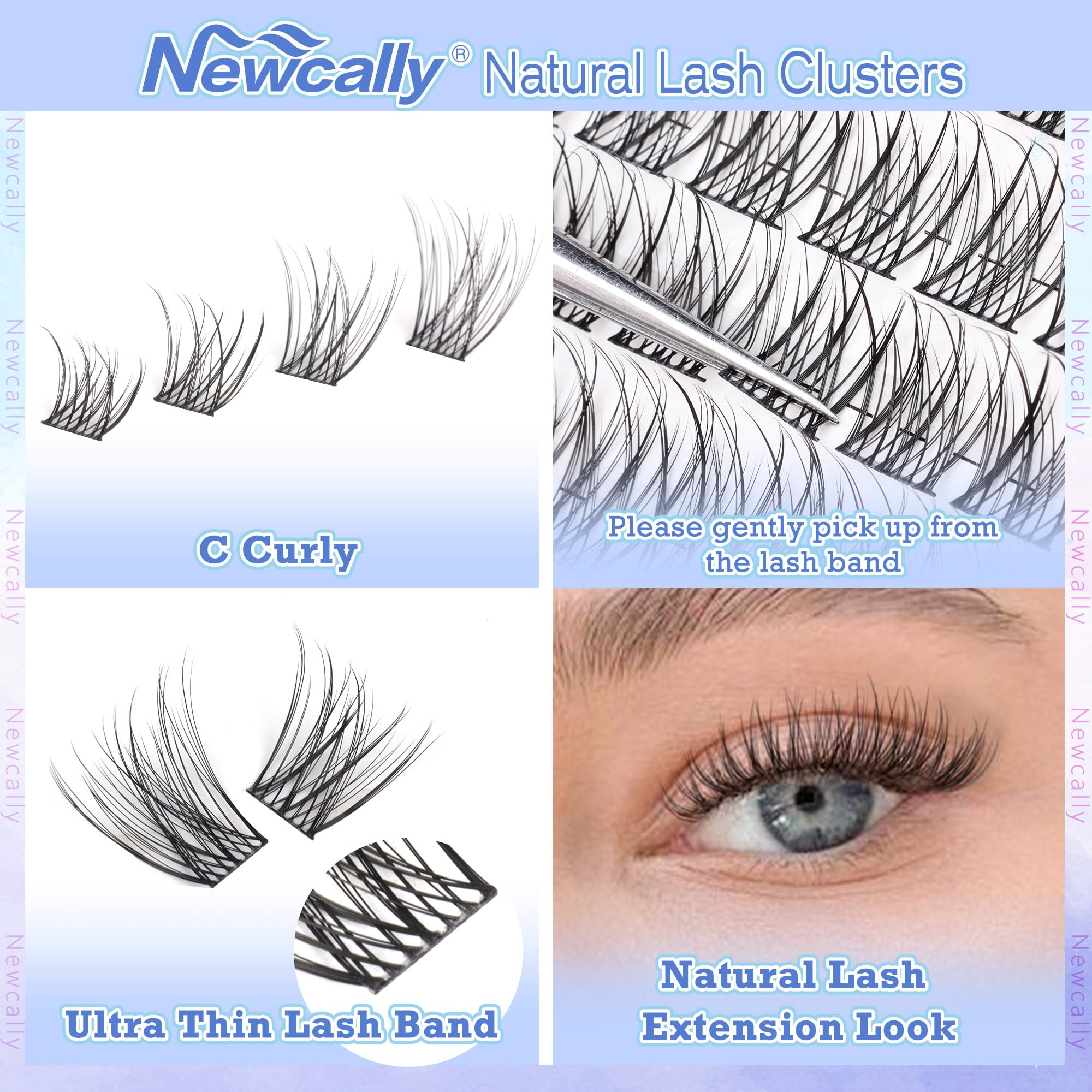 Newcally before and after eye showing lifted, natural-looking benefit