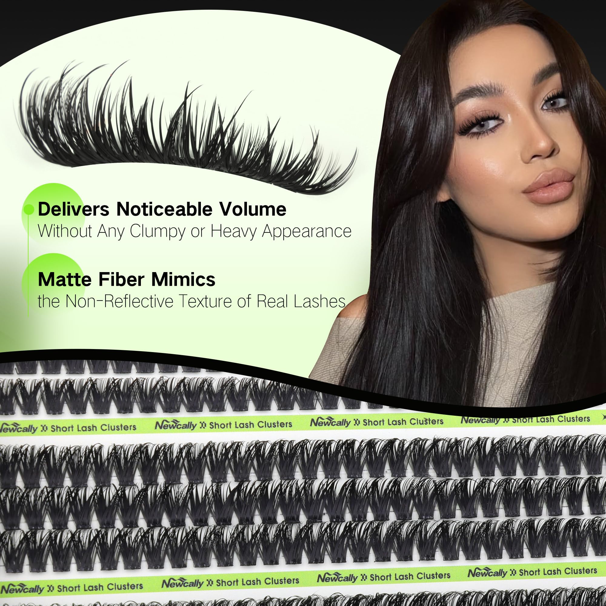 Newcally clusters applied on eye creating lifted D-curl volume and definition