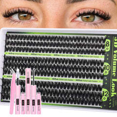 Newcally front packaging showing 80D clusters for easy selection and storage
