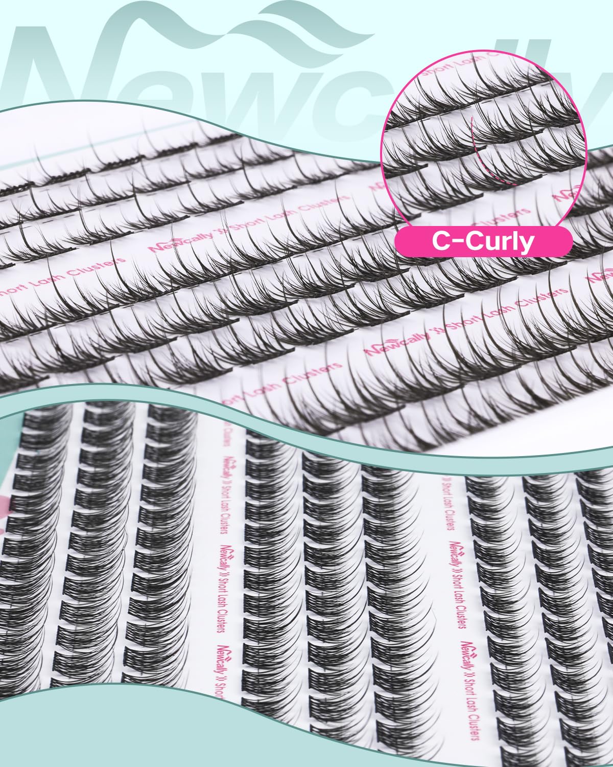 Newcally size comparison 8mm 10mm 12mm demonstrating customizable lengths
