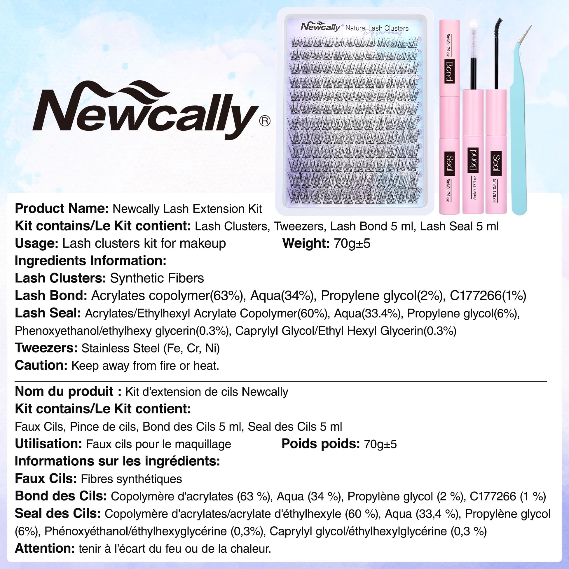 Newcally vanity styling with kit showing everyday beauty convenience