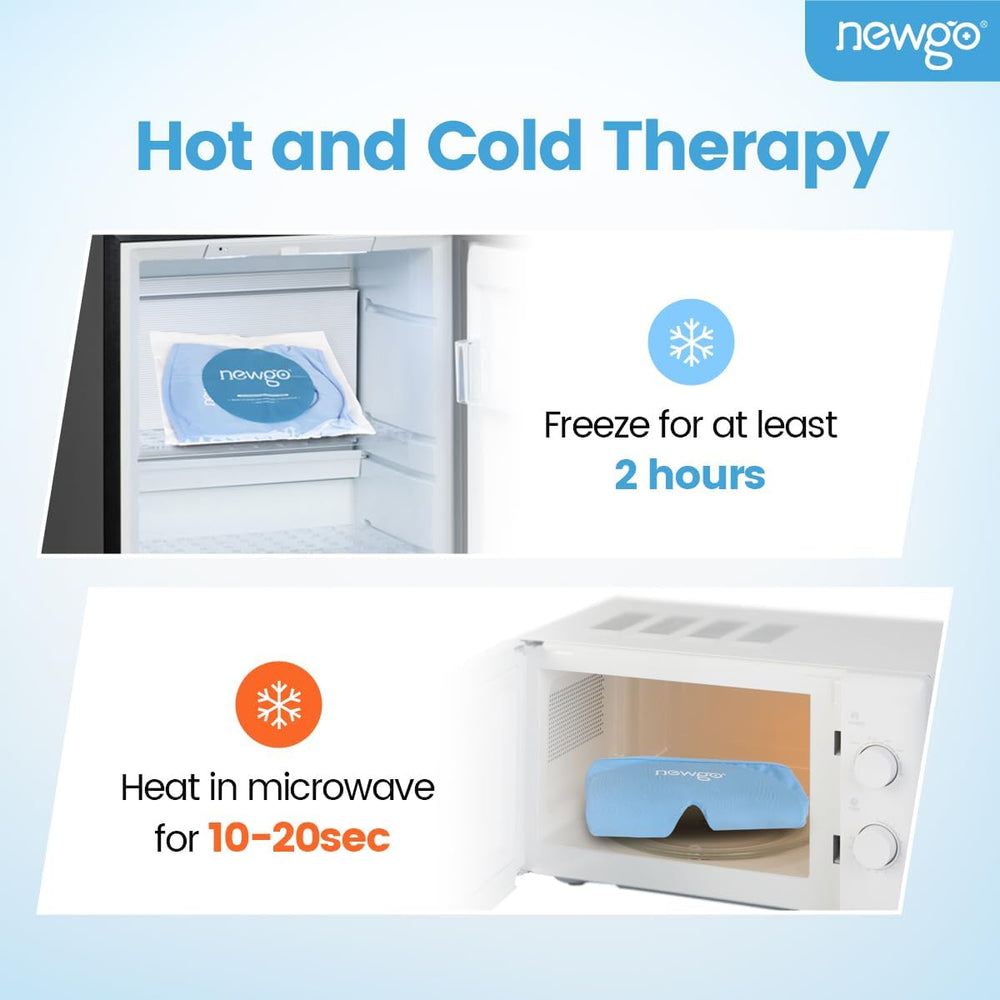NEWGO placed on a bedside table showing nightly routine relaxation benefit