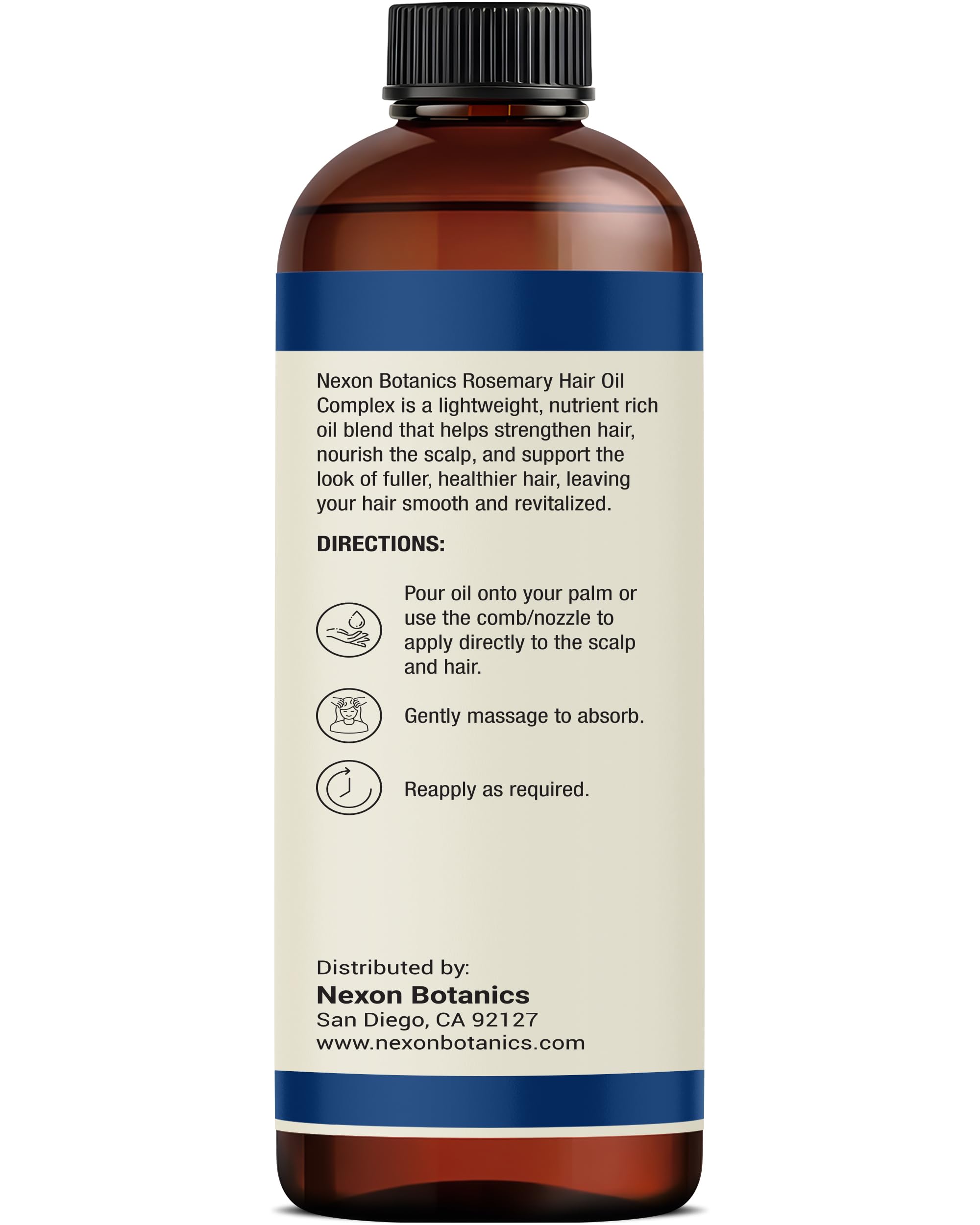 Nexon Botanics bottle on bathroom shelf in lifestyle setting conveying daily use