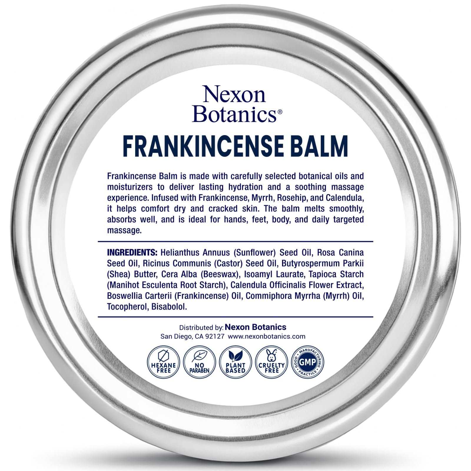 Nexon Botanics on bathroom counter in lifestyle scene suggesting daily routine benefit