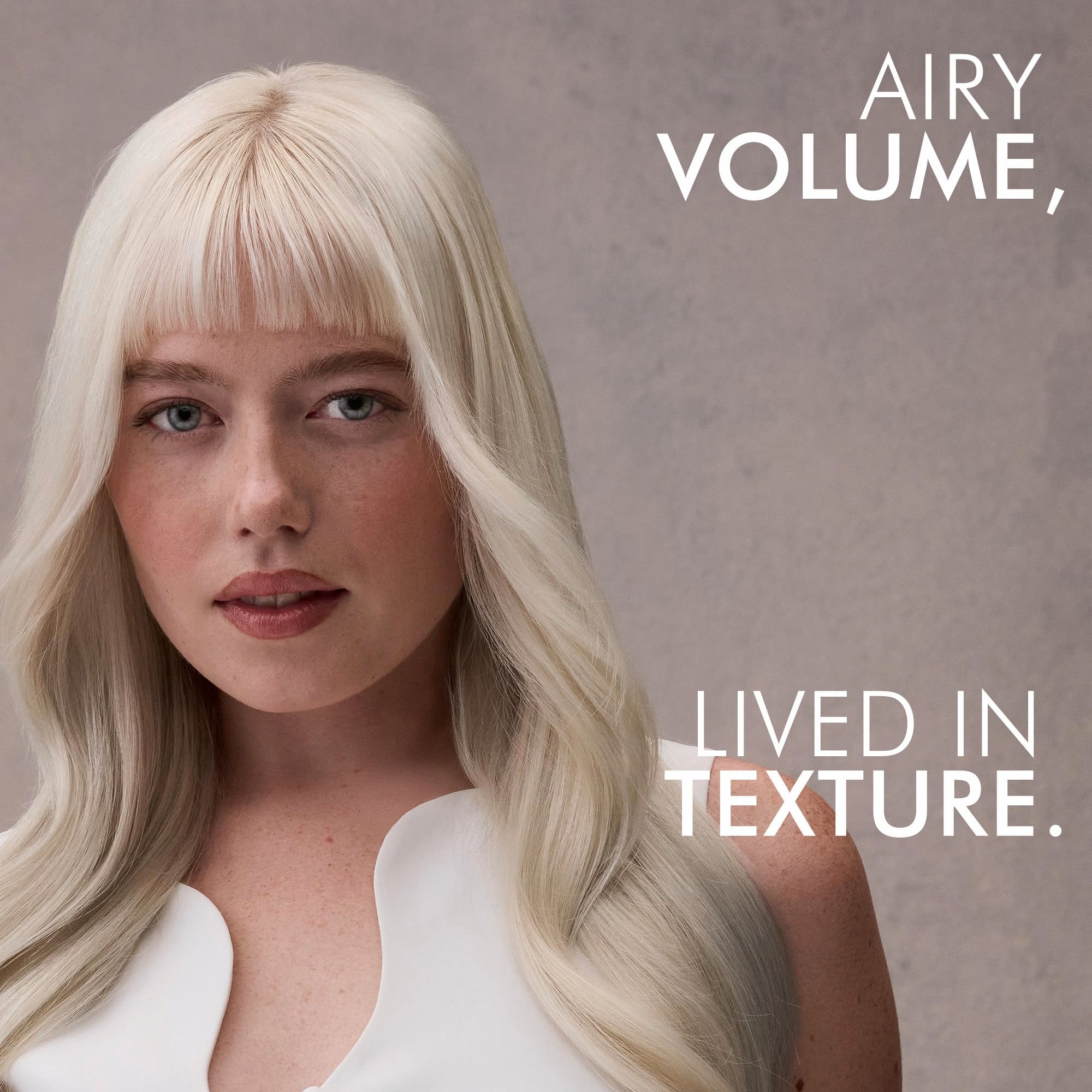 Nexxus matte finish hair swatch displaying natural-looking texture and softness