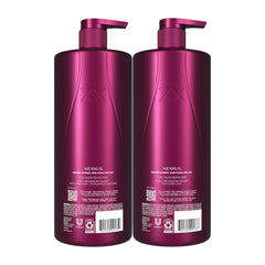 Nexxus back label with ingredients and usage directions for informed care