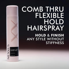 Nexxus bottle label close-up highlighting ingredients and protein benefit