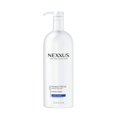 Nexxus Humectress bottle front view showing size and salon-grade formula benefit