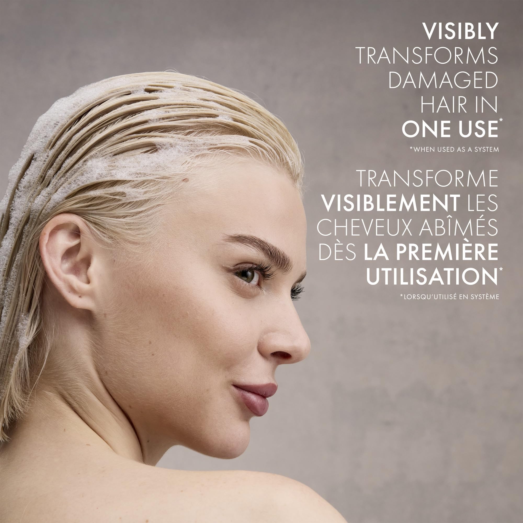 Nexxus Keraphix cream close-up revealing rich consistency that hydrates strands