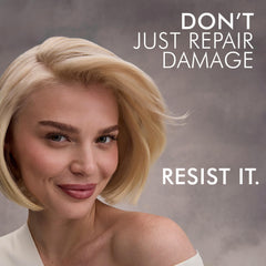 Nexxus conditioner pour showing creamy formula for deep moisture