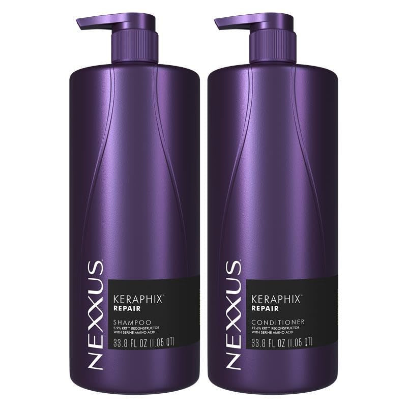 Nexxus KERAPHIX front packaging showing 2-pack and benefits