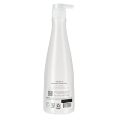 Nexxus label close-up highlighting CLARIFIX BALANCER technology and ingredient focus