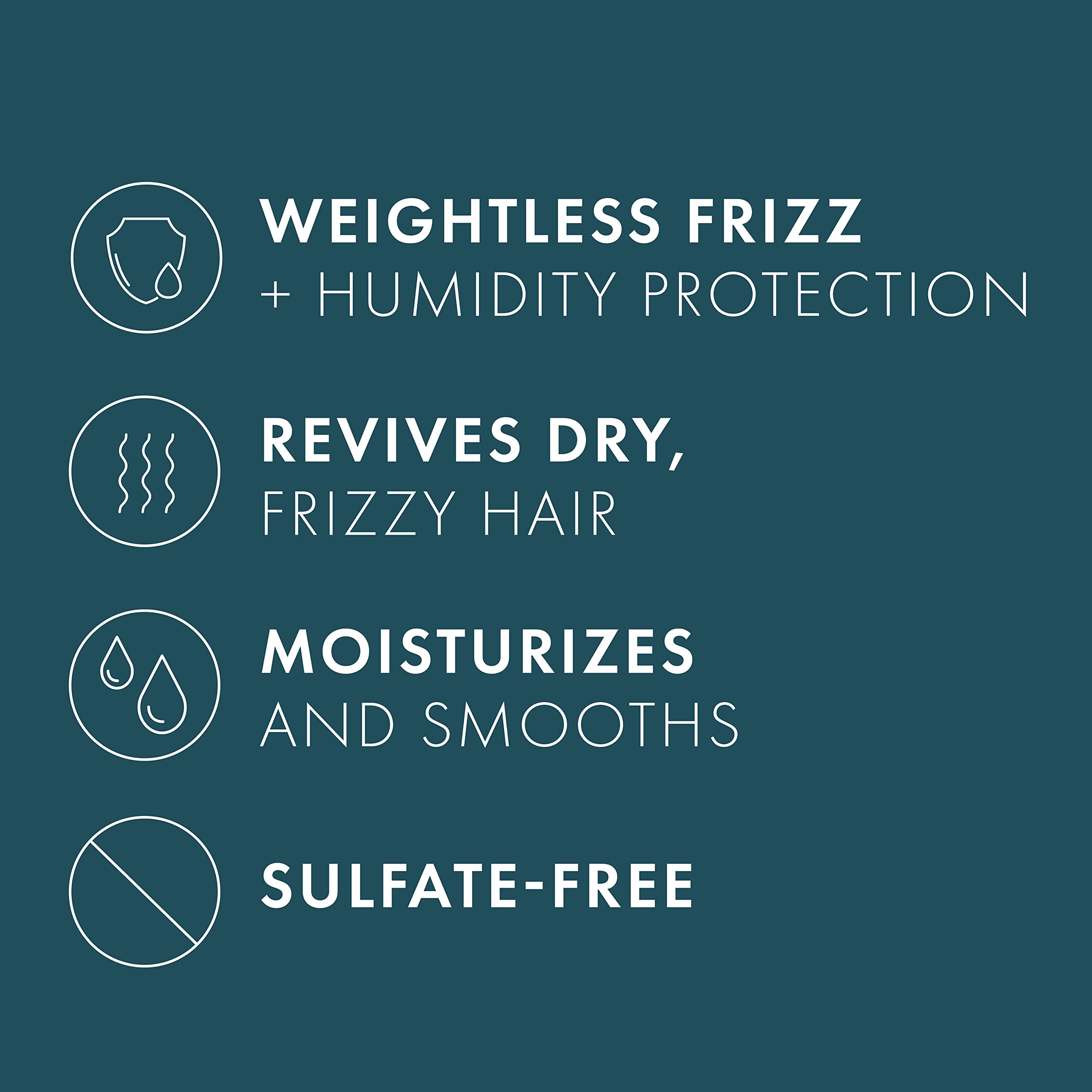 Nexxus shampoo and conditioner pair demonstrating full smoothing system