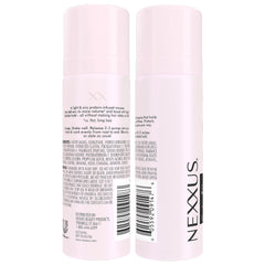 Nexxus side label detail highlighting ingredients and color-safe benefit