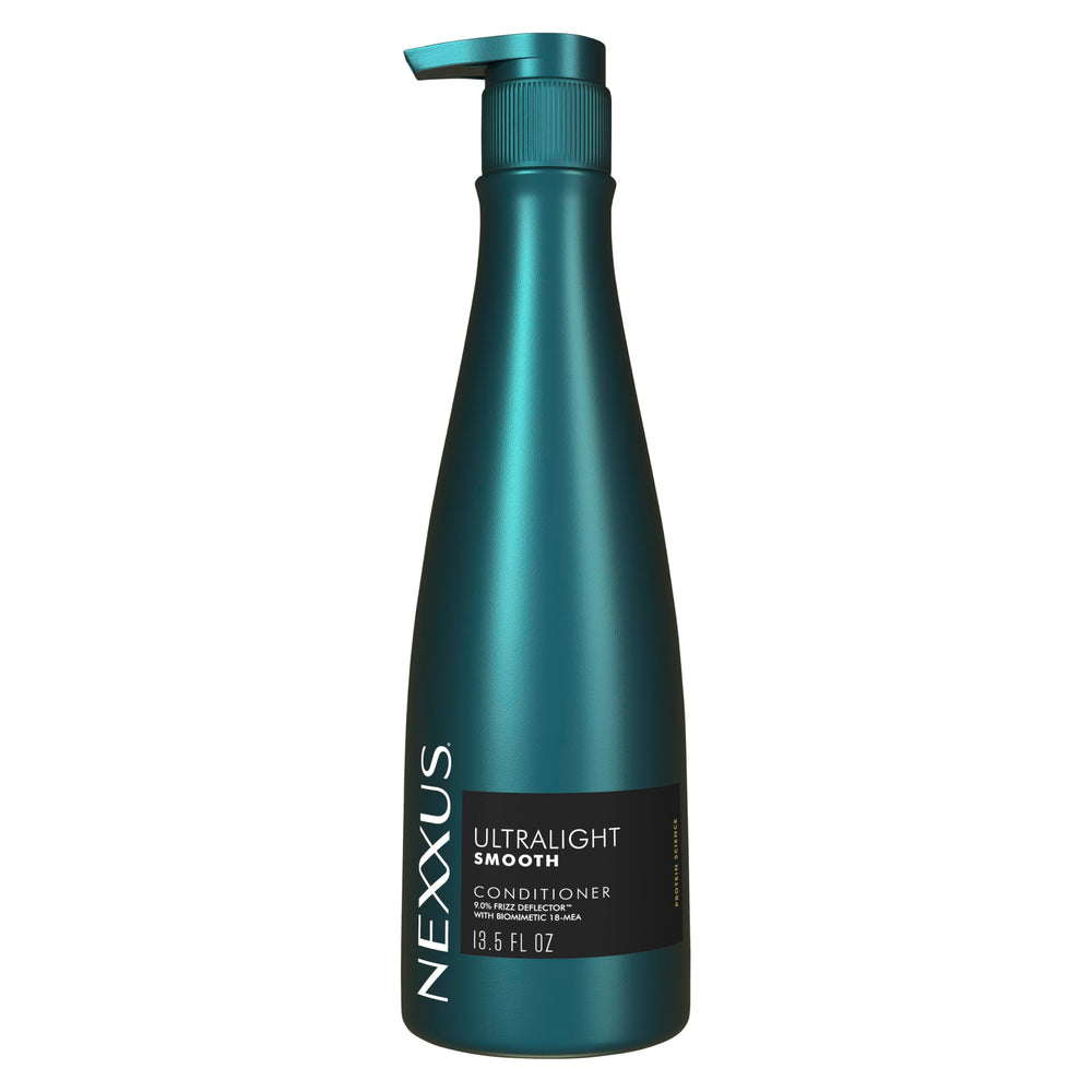 Nexxus front packaging showing bottle and brand benefits for smooth hair