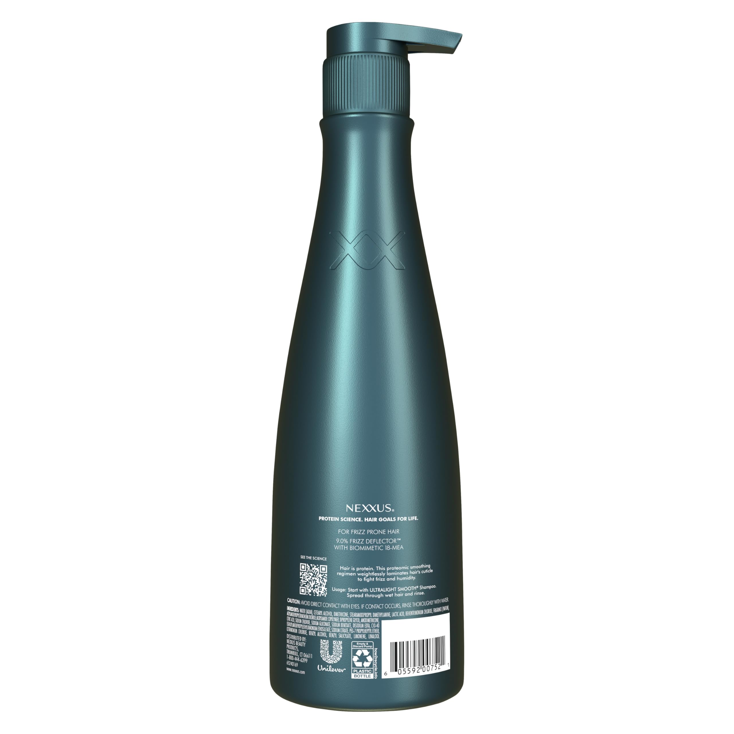 Nexxus pump dispenser makes controlled conditioning application easy