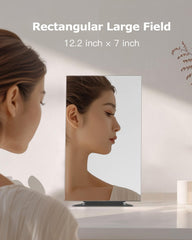 NEZZOE close-up of glass edge highlighting distortion-free clarity benefit