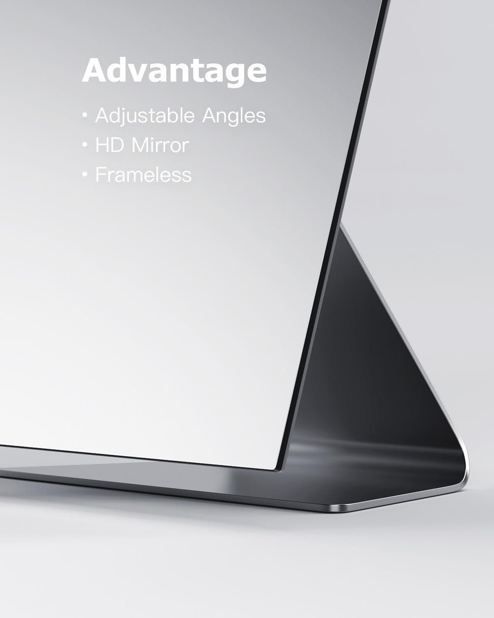 NEZZOE side view demonstrating tilt adjustment for precise angles